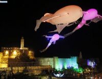 В Иерусалиме проходит Международный фестиваль света