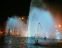 Водная феерия на бульваре Бен Гурион