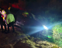 Ночью в дюнах Ашдода перевернулся внедорожник