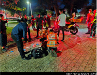 В Ашдоде мужчина пытался покончить с собой прямо на глазах полиции