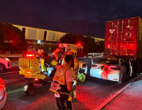 В Ашдоде в результате ночного ДТП погиб водитель