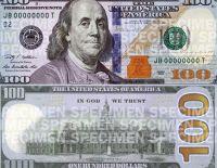 Выпущены в оборот новые 100-долларовые банкноты