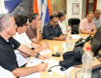 В Ашкелоне начал работу штаб по чрезвычайным ситуациям