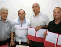 Встреча Шломо Коэна с представителями городского центра краеведов