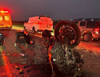 Председатель суда Беэр-Шевы погиб в ночном ДТП с мотоциклом на 6-м шоссе