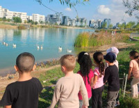 Детский сад выходит на природу в Ашкелоне