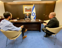 Глава правительства встретился с мэром Ашкелона