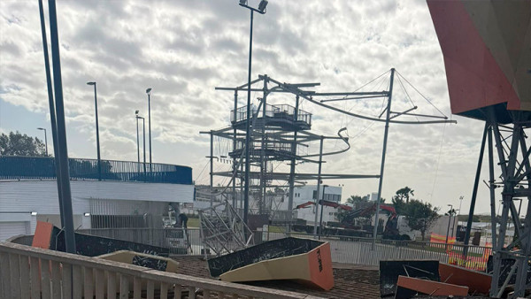 Морской центр - территория будущего вместо следов войны в Ашкелоне