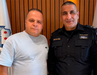Первая рабочая встреча мэра и нового начальника полиции Ашкелона