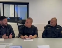 Совещание в штаб-квартире муниципальной полиции Ашкелона