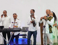 Трогательный вечер в связи с возвращением Аверы Менгисту из многолетнего плена