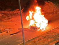 Взрыв автомобиля в Ашкелоне 