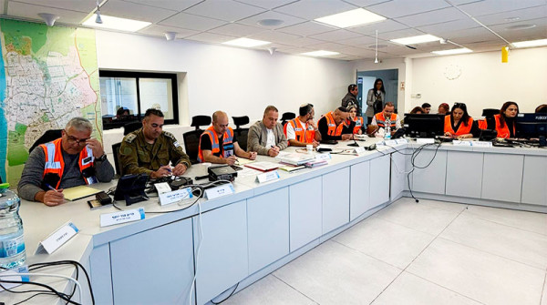 Заседание Городского штаба безопасности Ашкелона