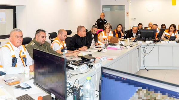 Заседание руководства Ашкелона по оценке ситуации