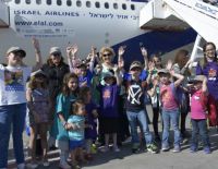 201 репатриант из Америки прибыли в Израиль в День Независимости США