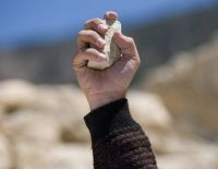 Каменные атаки на въезде в Ашкелон