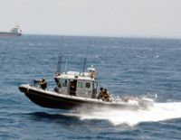 Катер ВМФ перевернулся у побережья Ашкелона