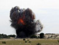 На границе с Газой обезврежена 20-иллограмовая бомба