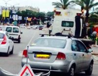 Опять авария на перекрёстке