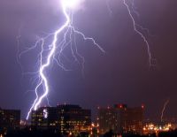 Последствия шторма в Израиле