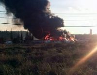 Пожар на стрельбище ЦАХАЛа в округе Лахиш