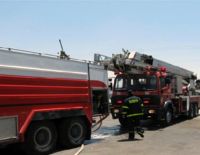 Пожар в районе Ашкелона