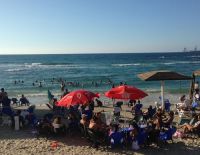 Три человека утонули у пляжа Кейсарии за два дня