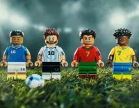 LEGO собрала Роналду, Месси, Мбаппе и Винисиуса в одной кампании к Чемпионату Мира 2026